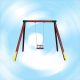 Single seat swing with baby seat