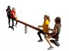 Four-seat seesaw