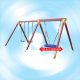 Two-seat swing with fold-down seats, 1200 mm nest swing with basket