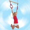 Trapeze swing with plastic rings - PH rope