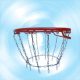 Galvanized chain for net basketball ring